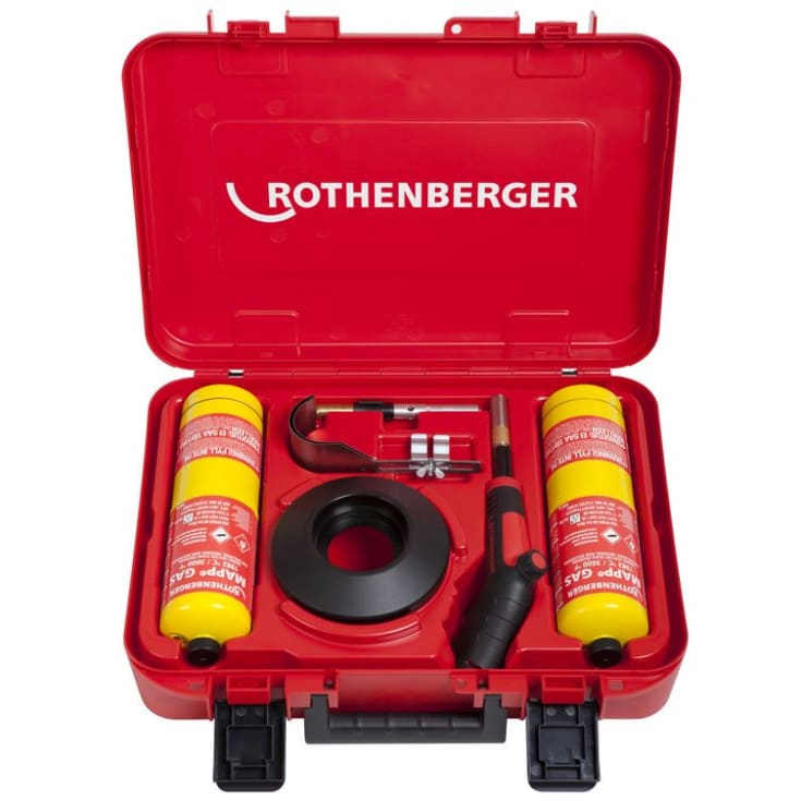 Rothenberger Super Fire 4 varmeboks, MAPP gass 1" US, sett