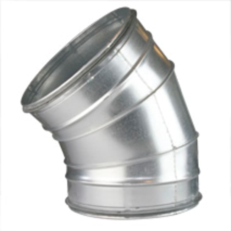 AIR2TRUST bøjning, 45°, Ø250 mm