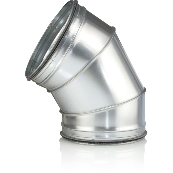 Ventilations bøjning nippel/nippel 60gr. - Ø315mm