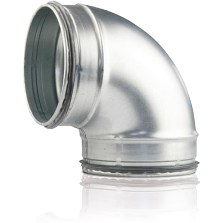 AIR2TRUST bøjning, 90°, Ø125 mm