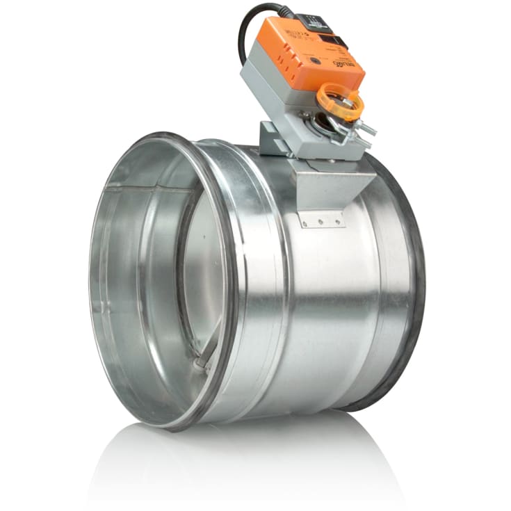 Afspæringsspjæld DTBL motor 24V 80