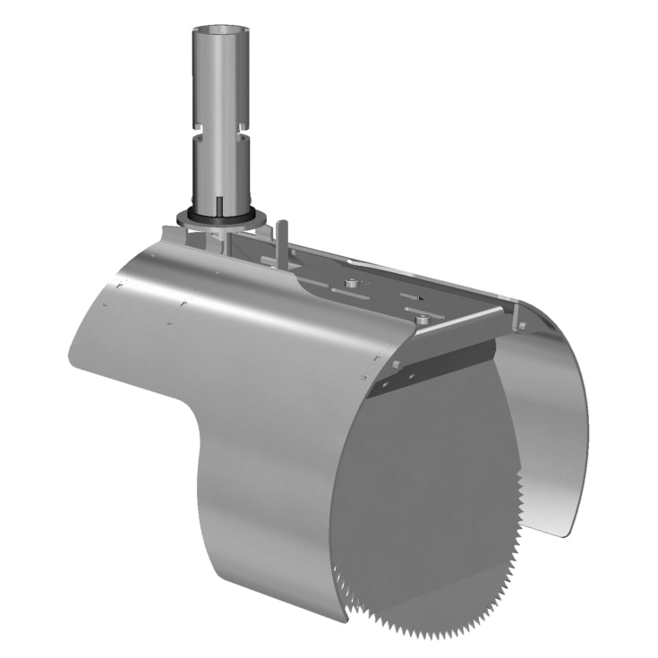 NI TX11 reline 250 mm PVC-rottefelle, 222–227 mm