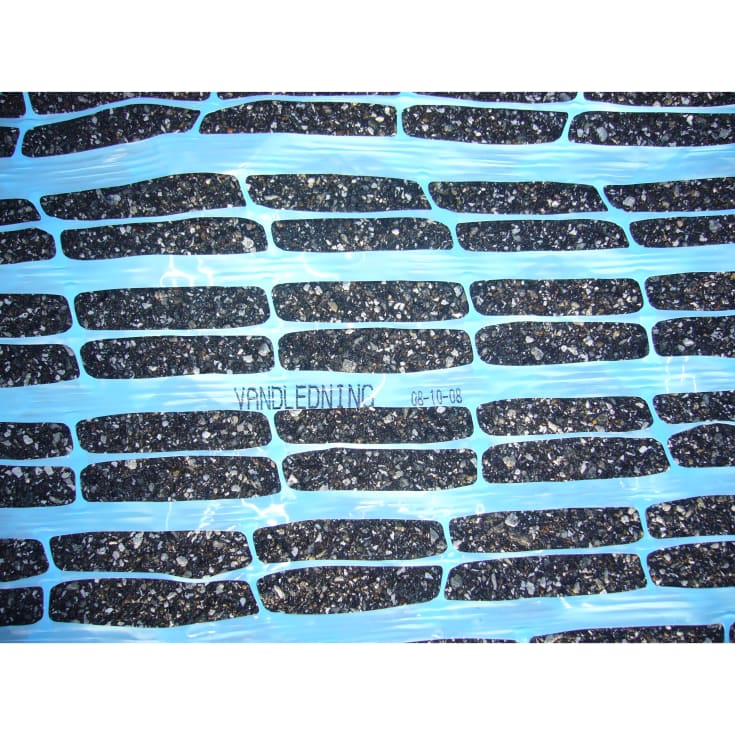 Expo-net varselnett, blått DRIKKEVANN, 0,3 x 100 m