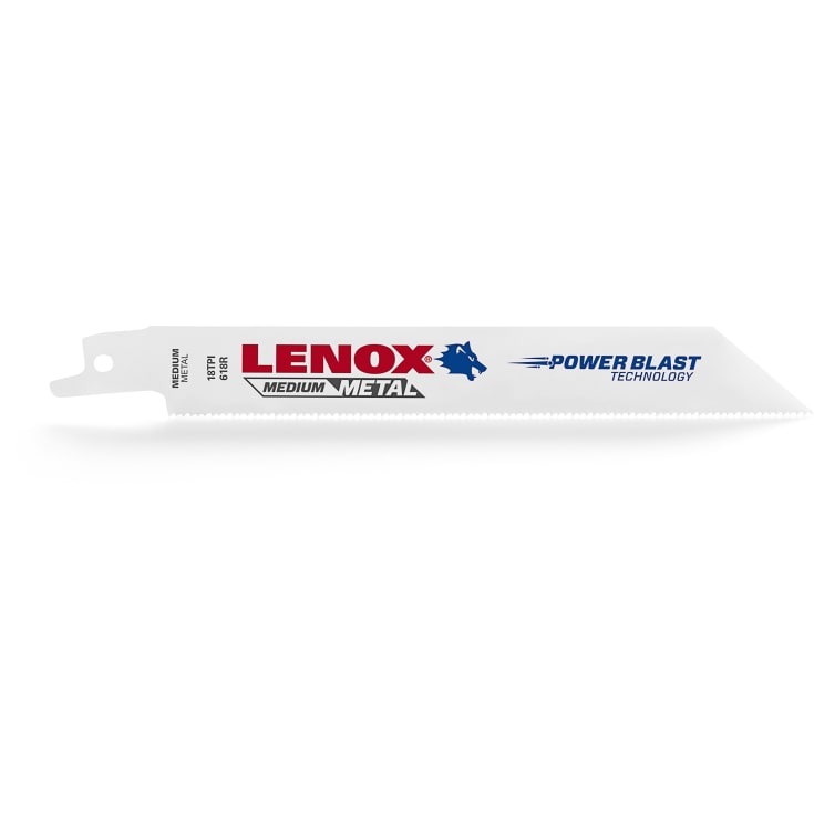 Lenox bajonetsavklinge 150 mm, til metal, 5 stk