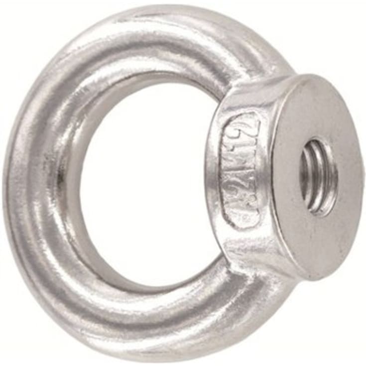 10 stk M12 RINGMØTRIK FZB DIN 582