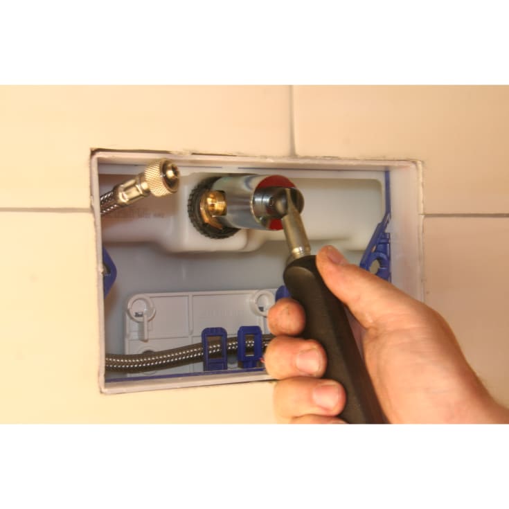 SinkFix topp for stoppventiler, enkel åpning på siden