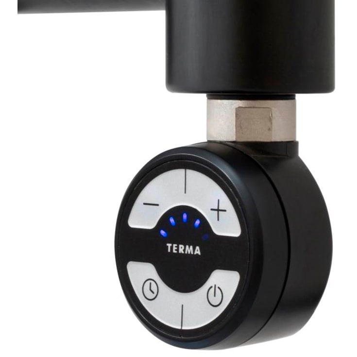 TVS El-patron 300 watt med timerfunktion, sort