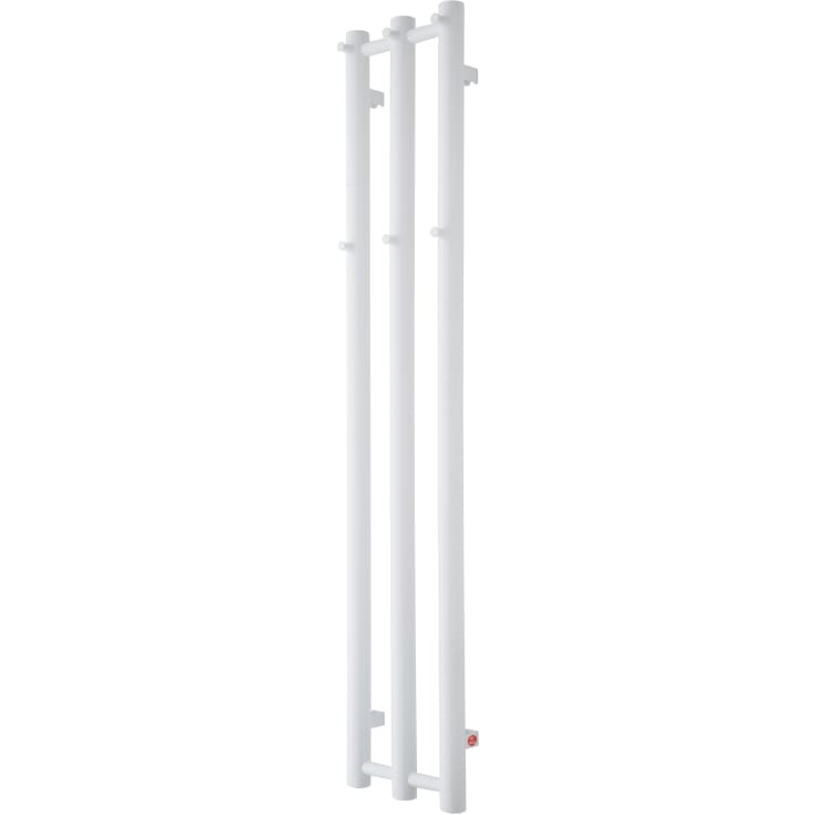 TVS Kiro 3 håndklædetørrer, kombi, 26,5x140 cm, hvid