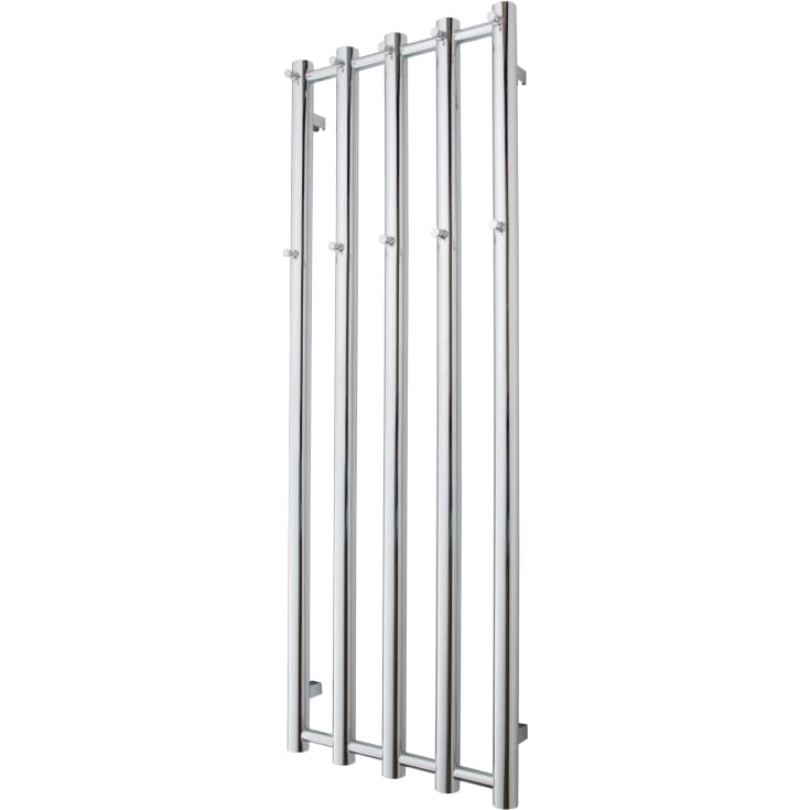 TVS Kiro 5 håndkletørker, kombi, 51,5x140 cm, krom