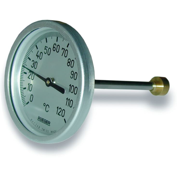 65 mm Rueger termometer 100 mm