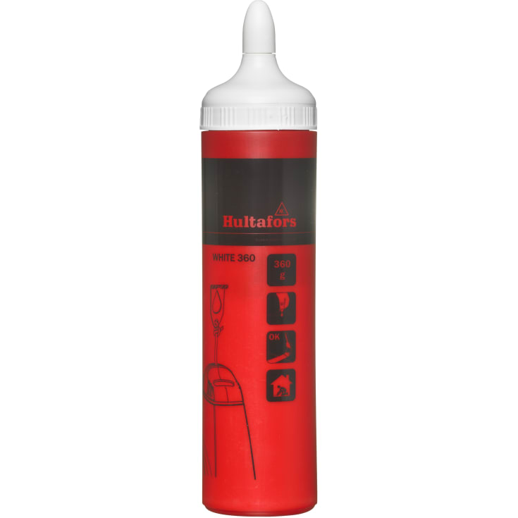 Hultafors Kritpulver vit 360 gram