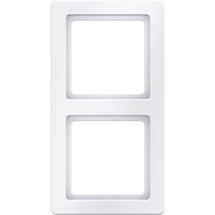 10 stk Berker Ramme 2 modul Q.1 hvid