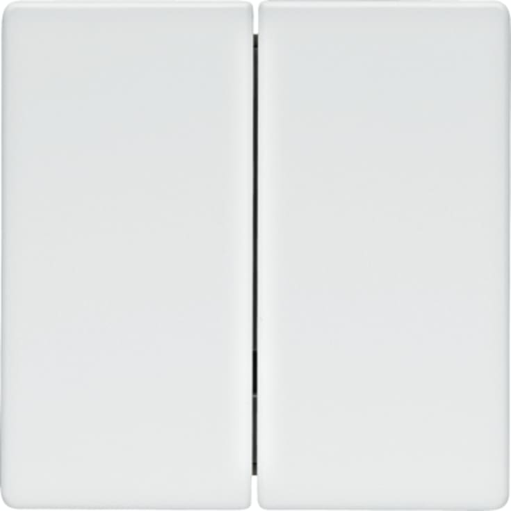 Berker Dobbelt tryk Q.1/Q.3 hvid