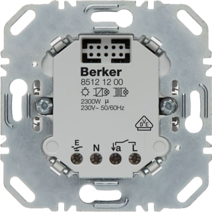 Berker Relæ indsats 230V med skrueterminaler til europadåse QL