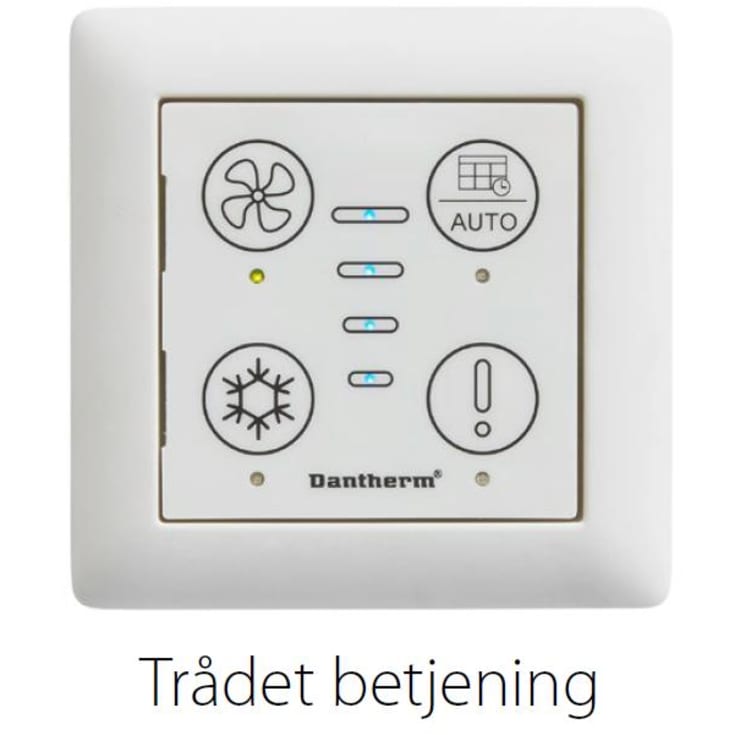 Dantherm HCP11 trådet fjernbetjening