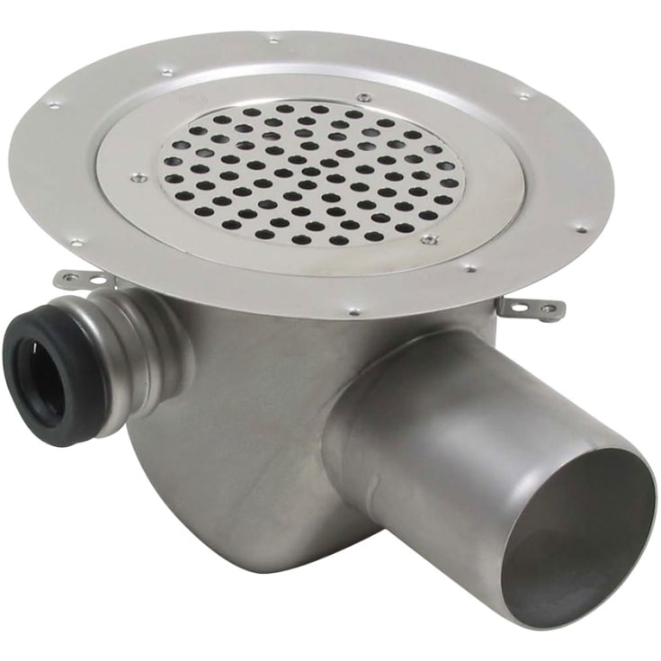 Blücher Circle afløbsskål, til vinylgulv, lav model, Ø75mm