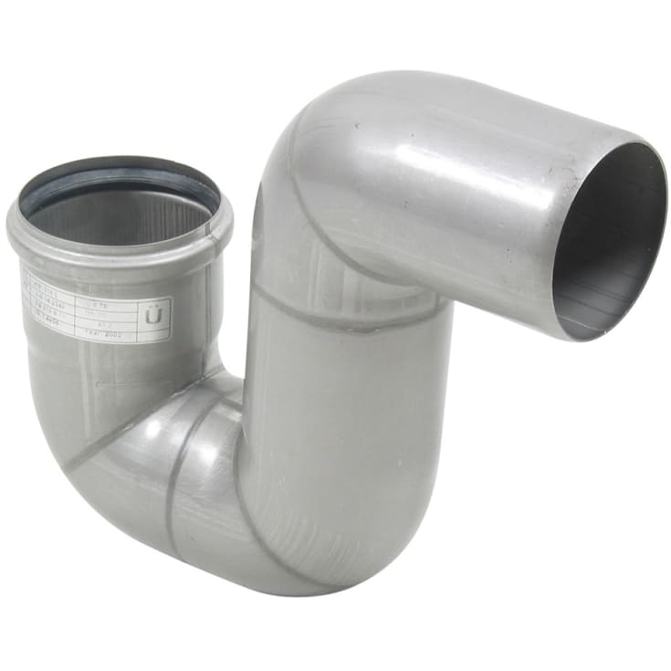 75 mm x 87° P-vandlås syrefast AISI316L/EN1.4404 BLÜCHER