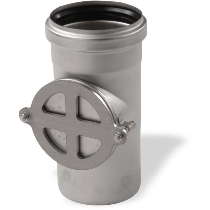 110 mm Renserør rustfritt avløp AISI304 ACO