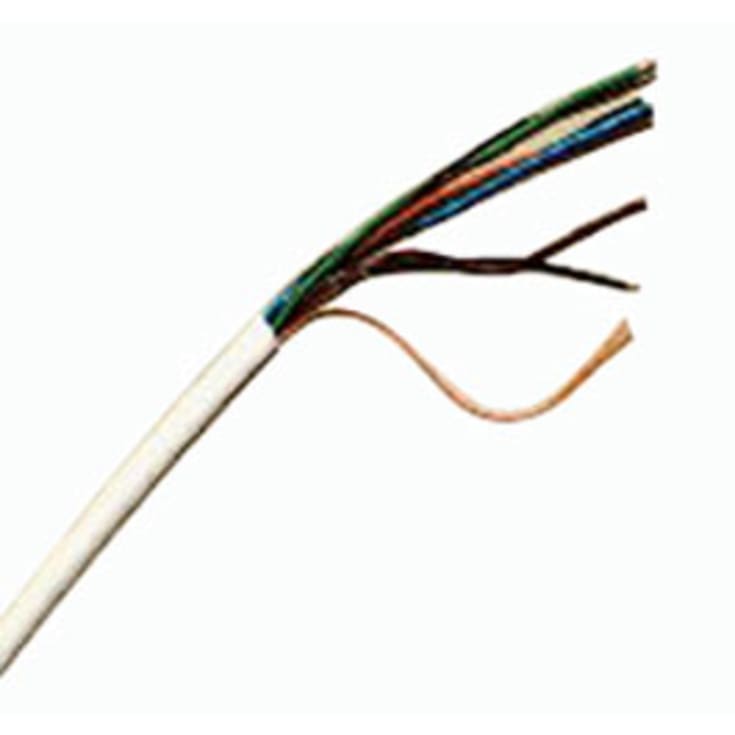 500 meter Signalkabel PT-HF 2X2X0,6 Hvid Halogenfri T500