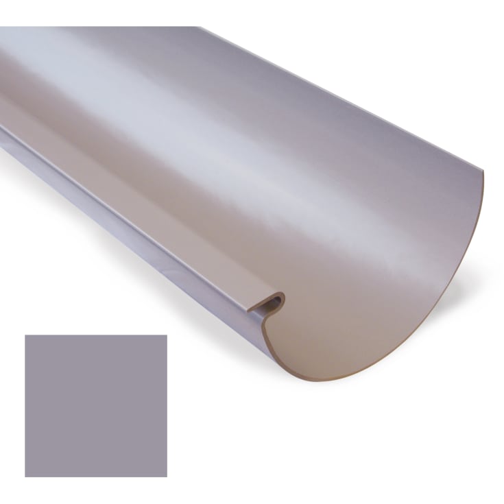 Plastmo tagrende nr. 11 á 6 meter, grå