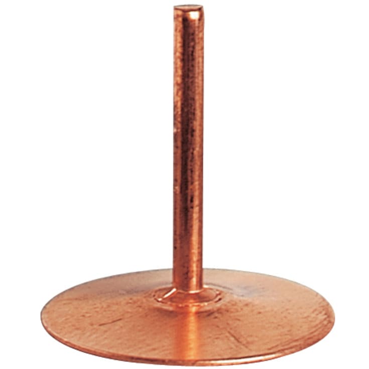 Kobberklammer Ø19 x 1 mm pakke á 1000 stk
