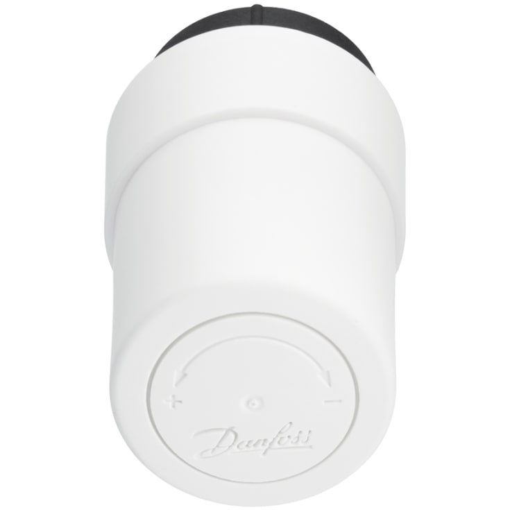 Danfoss reguleringshåndtag, snapkobling, hvid