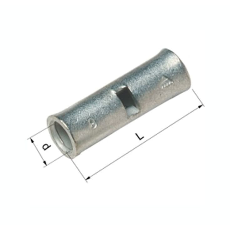 Pressemuffe CU KS 6 mm², klasse 2 og 5