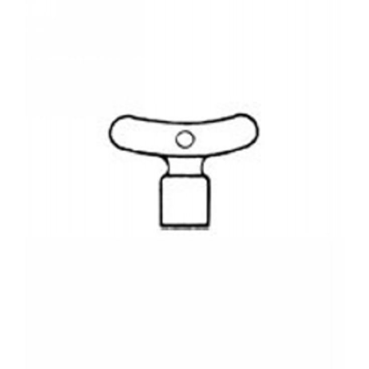 Nøgle til aftapventil