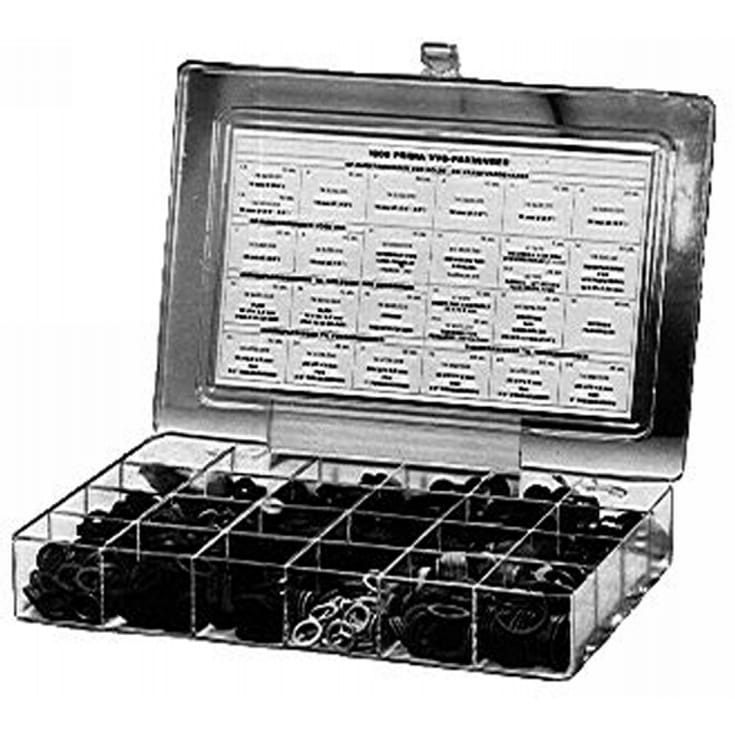 Pakning sortiment 1000 stk