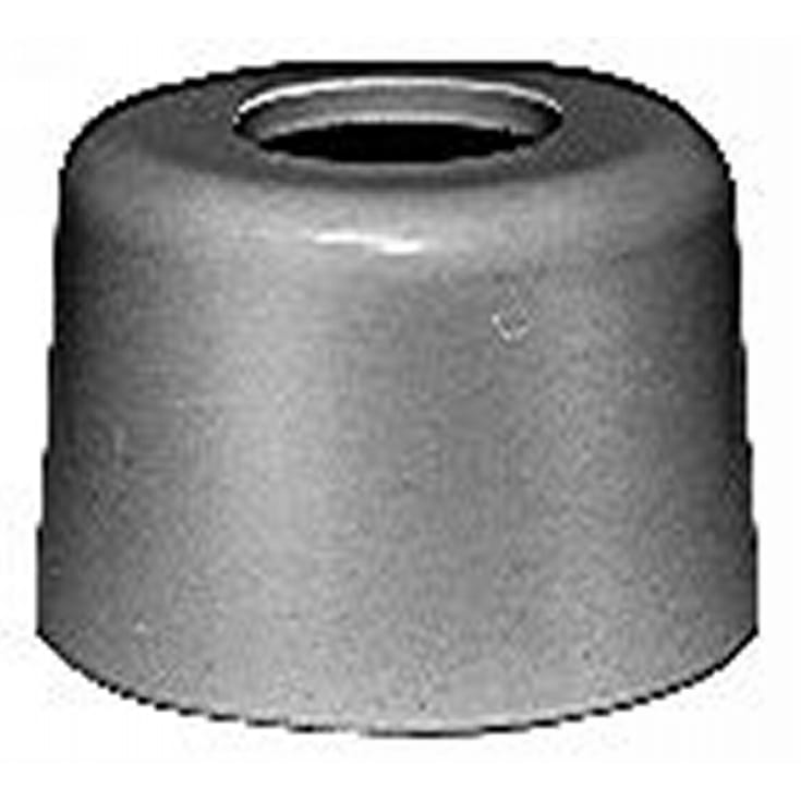 40 mm Hvit rosett høy