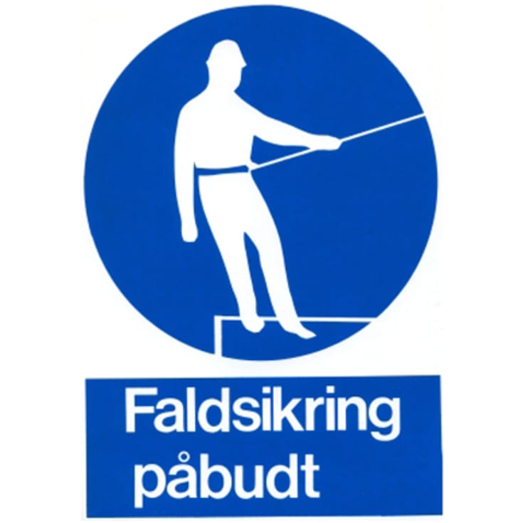 10 stk Fallsikring obligatorisk