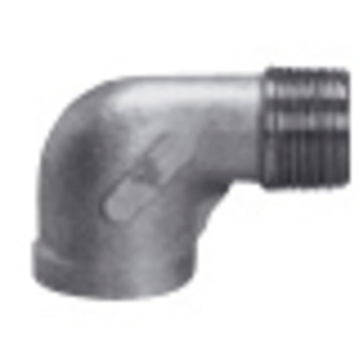 Rustfri vinkel muffe/nippel 3/4"