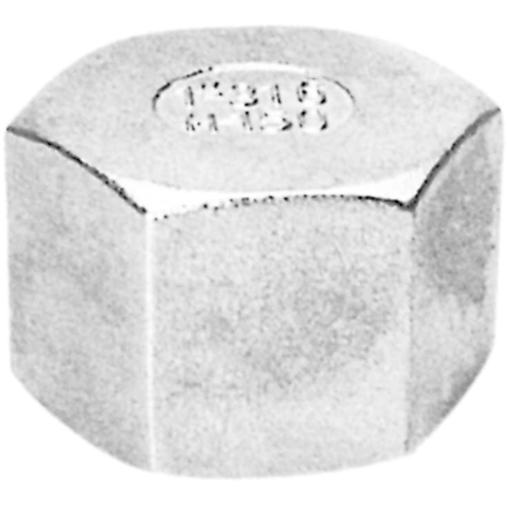 Rustfri slutmuffe 1/2"