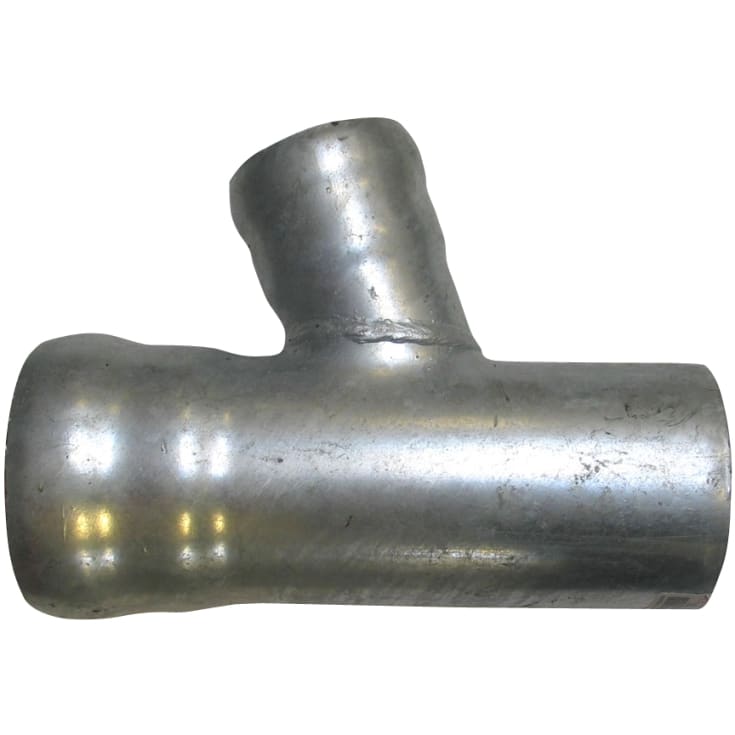 100 x 70 mm x 70° Grenrør dreneringsstål GM-X