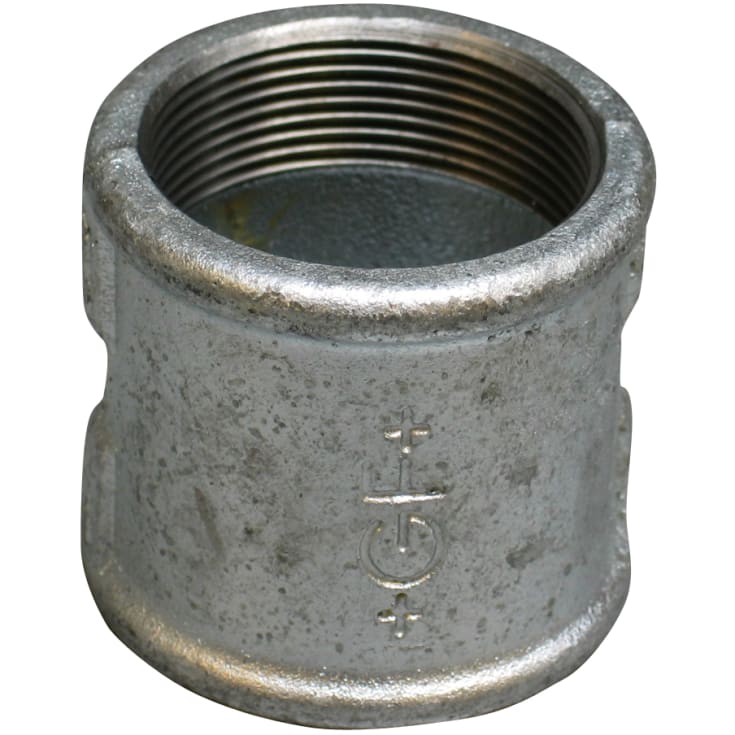 3/8" galvaniserad hylsa