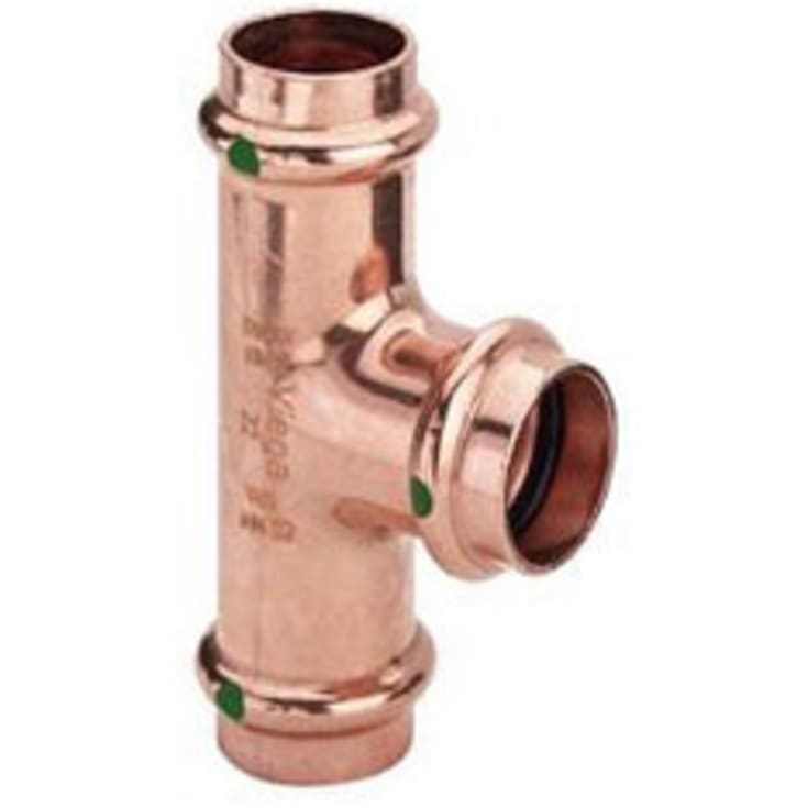 Viega Profipress tee, brugsvand, varme, 15 mm