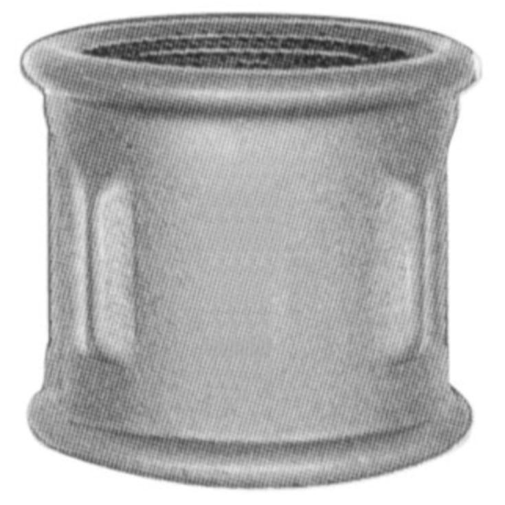 3/8" svart uttag