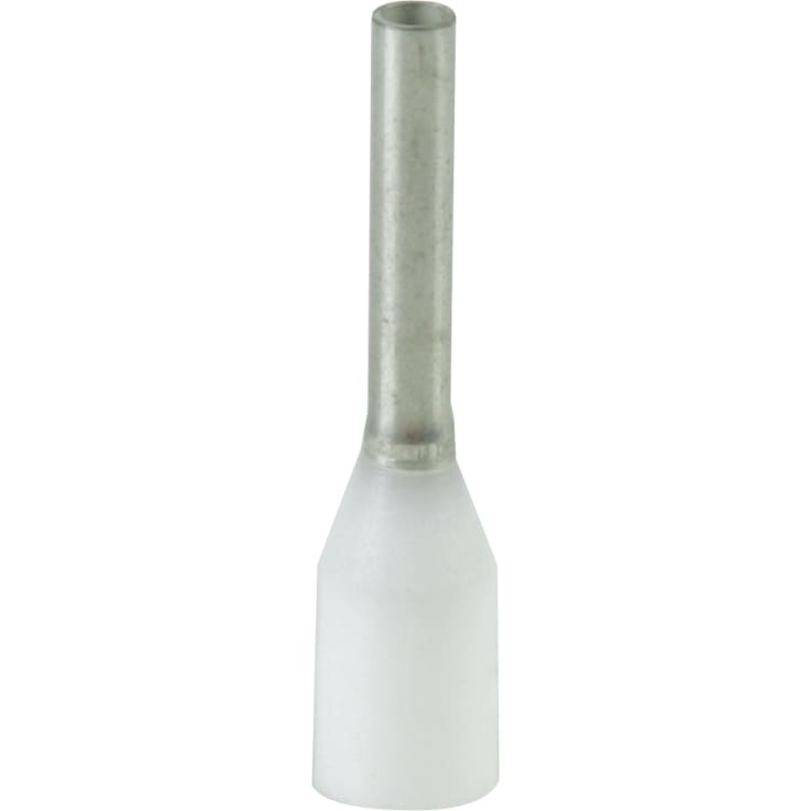 100 stk Grommet isolert 0,75 mm² hvit H0,75/14 (100) (W)