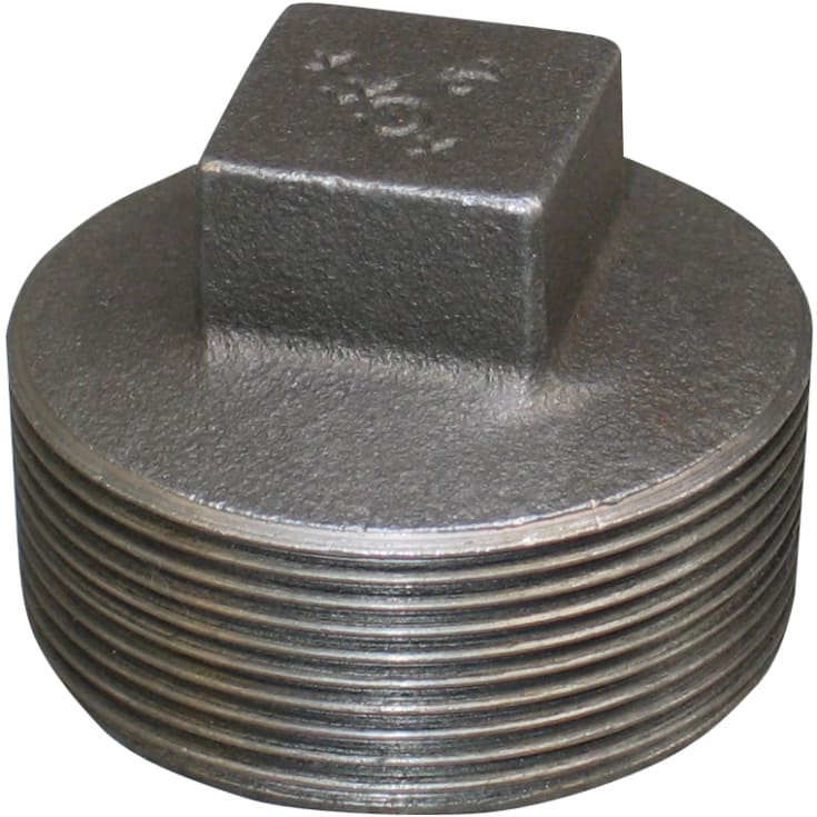 1,1/4" svart kontakt