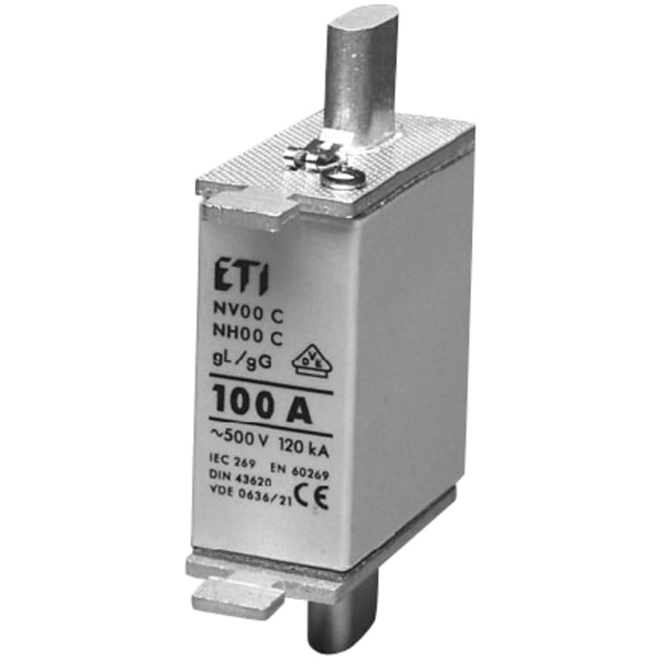 3 stk Sikring NH 000 16A 500V gL/gG