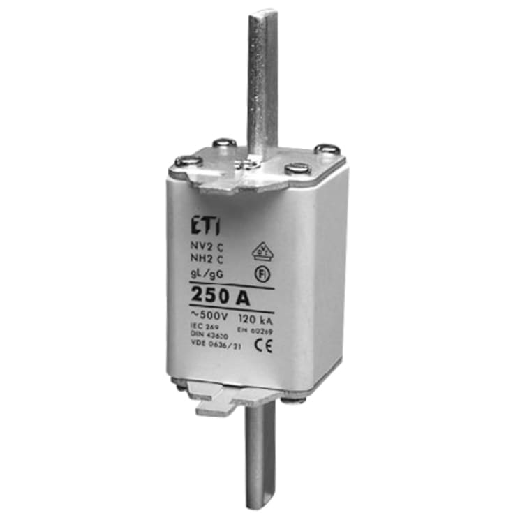 Sikring NH 2C 160A 500V gL/gG