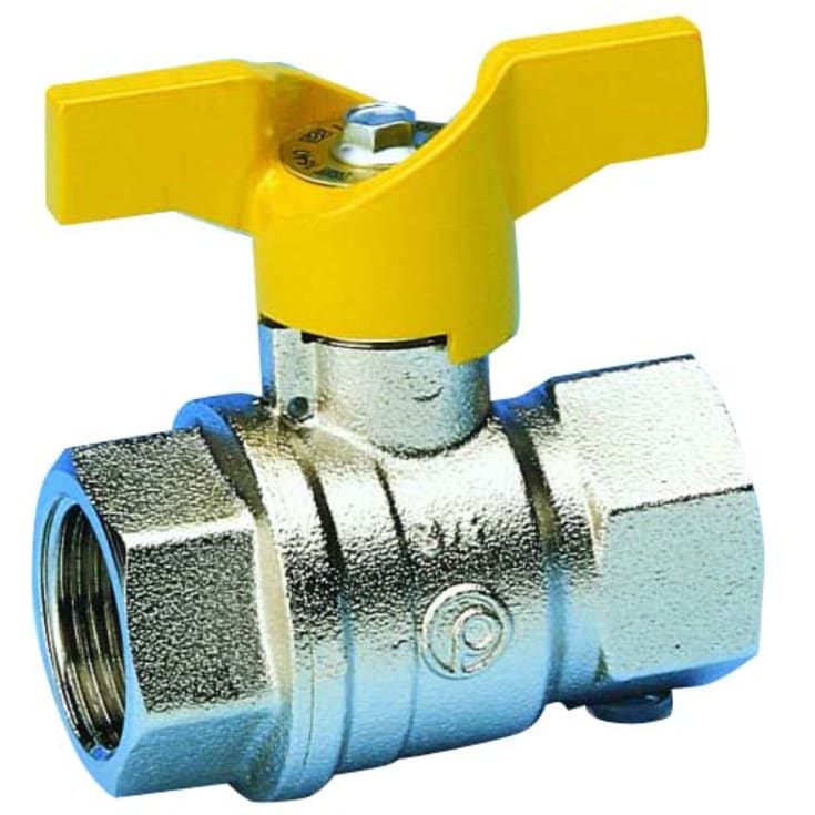 1/2" Gaskuglehane m/t-greb