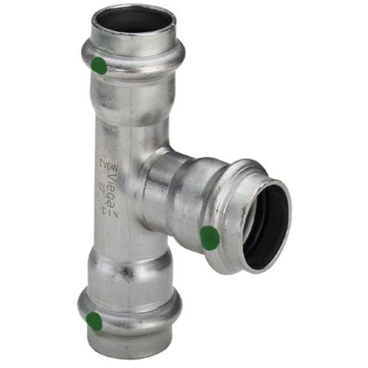 54 x 42 x 54 mm Sanpress Inox T-stykke