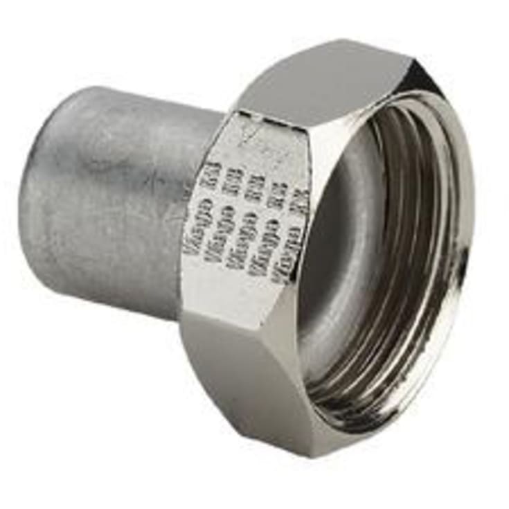 42 mm x 1.3/4" Sanpress Inox tilslutningsforskruning