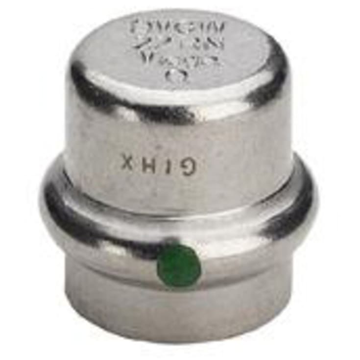 35 mm Sanpress Inox slutmuffe