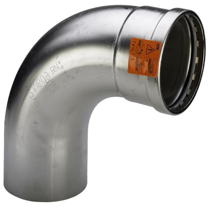 76,1 mm Sanpress Inox bøjning 90°