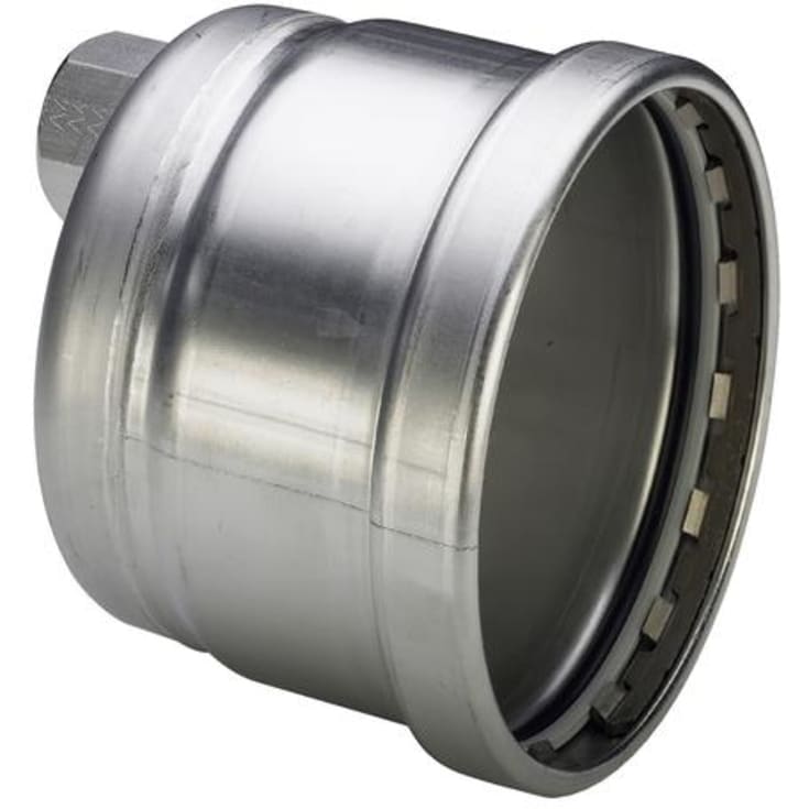 88,9 mm x 3/4" Sanpress Inox slutmuffe