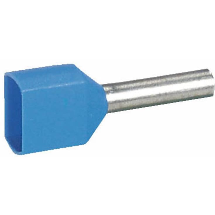 500 stk TYLLEDOBB 2X0,75MM² BLÅ