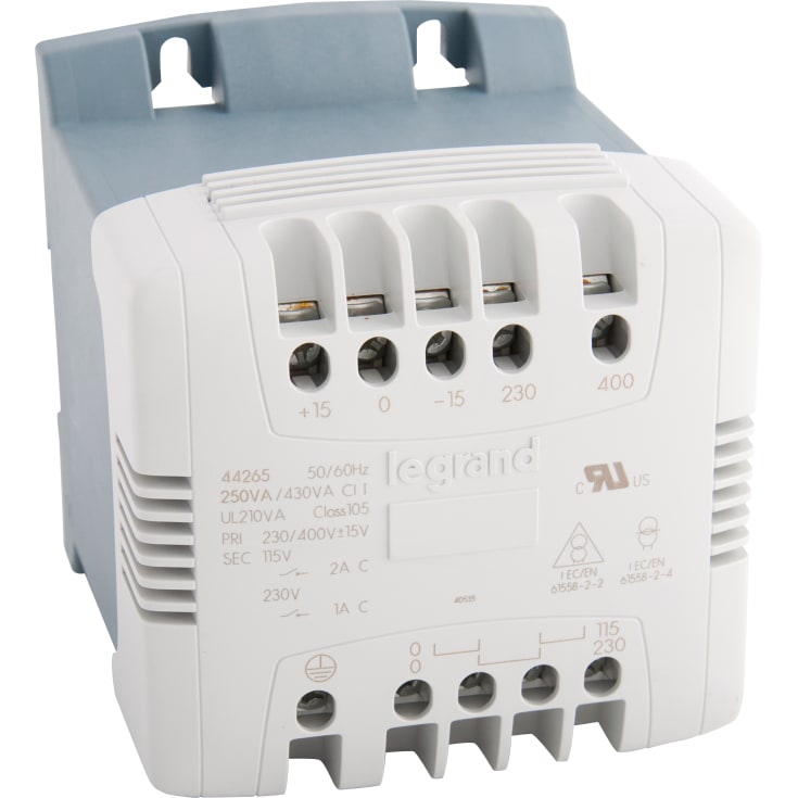 TRANSF 230/400V-115/230V 250VA