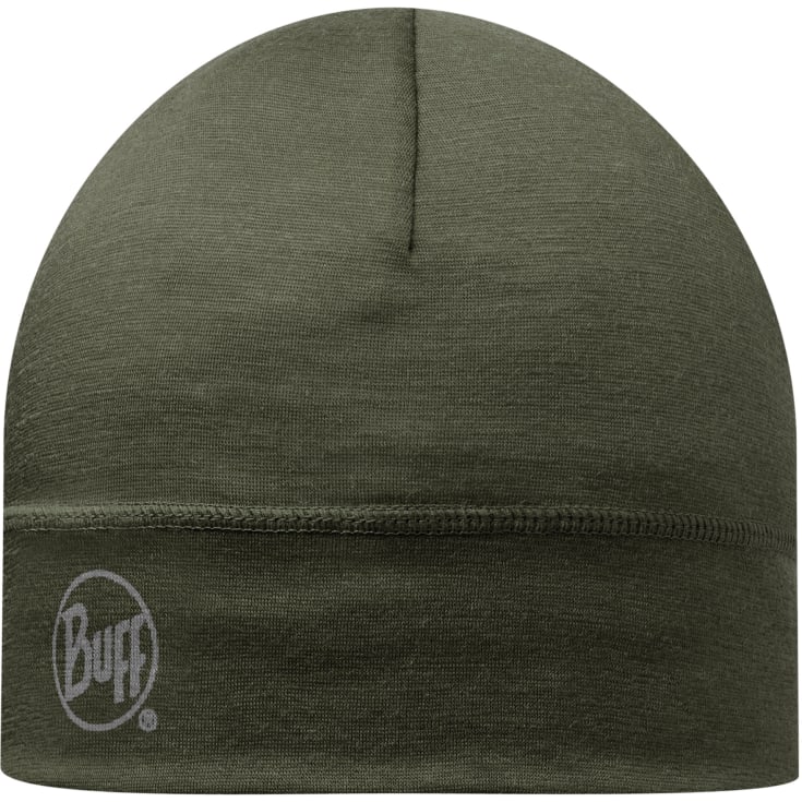 Buff merinoull mössa, cedar